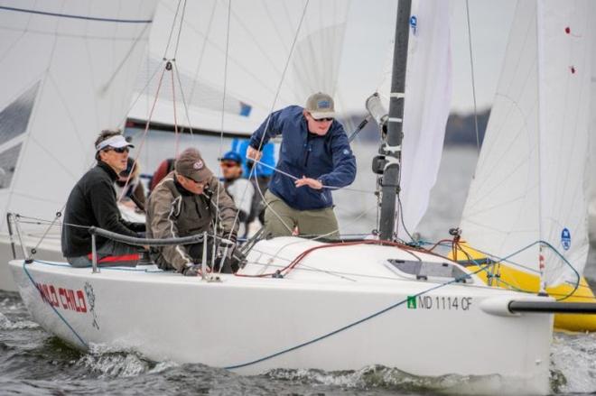 Henry Filter's Wild Child in J/70 Fall Brawl action ©  Dan Phelps/Spinsheet Magazine http://www.spinsheet.com/